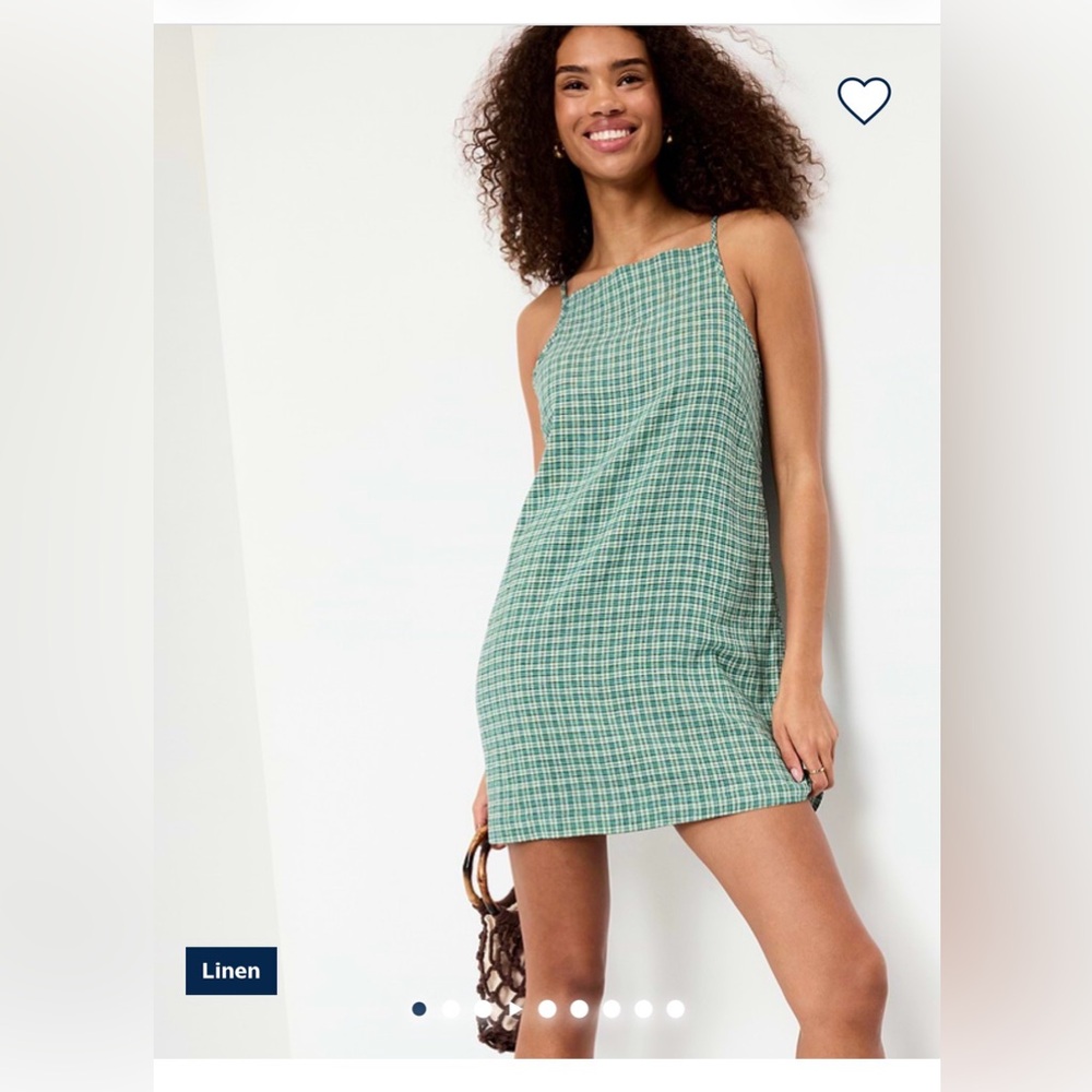 NWT linen blend sundress